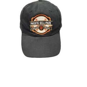 VTG San Francisco Giants Snapback Hat Cap Pacific Bell Bell Park 2000 Black H202